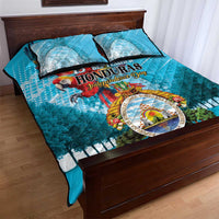 Honduras Independence Day 1821 Quilt Bed Set Libre Soberana e Independiente - Wonder Print Shop