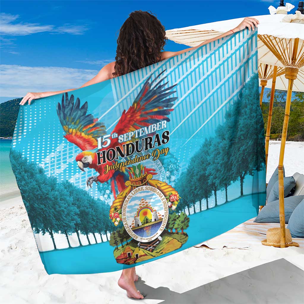 Honduras Independence Day 1821 Sarong Libre Soberana e Independiente - Wonder Print Shop