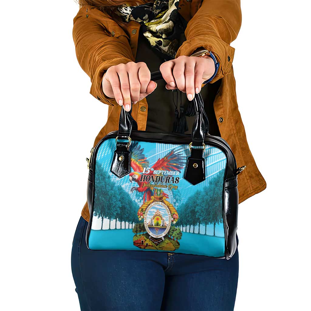 Honduras Independence Day 1821 Shoulder Handbag Libre Soberana e Independiente - Wonder Print Shop