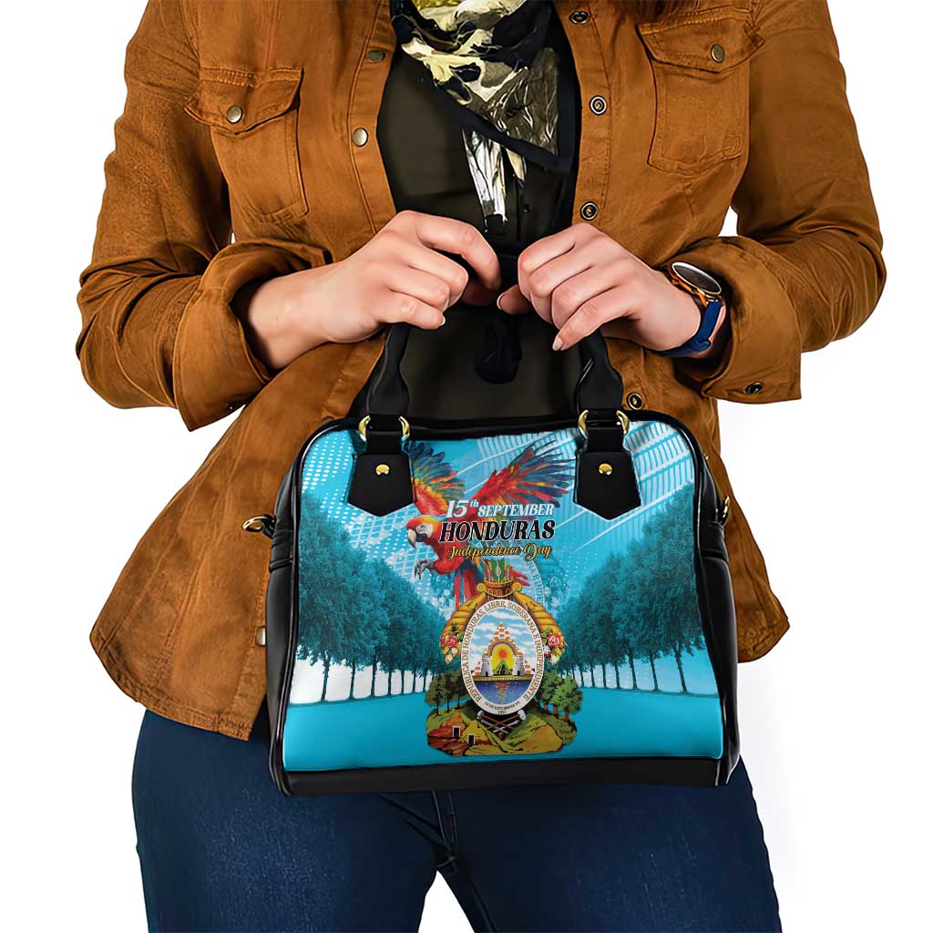 Honduras Independence Day 1821 Shoulder Handbag Libre Soberana e Independiente - Wonder Print Shop