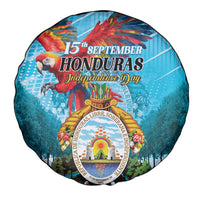 Honduras Independence Day 1821 Spare Tire Cover Libre Soberana e Independiente - Wonder Print Shop