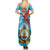 Personalized Honduras Independence Day 1821 Summer Maxi Dress Libre Soberana e Independiente - Wonder Print Shop