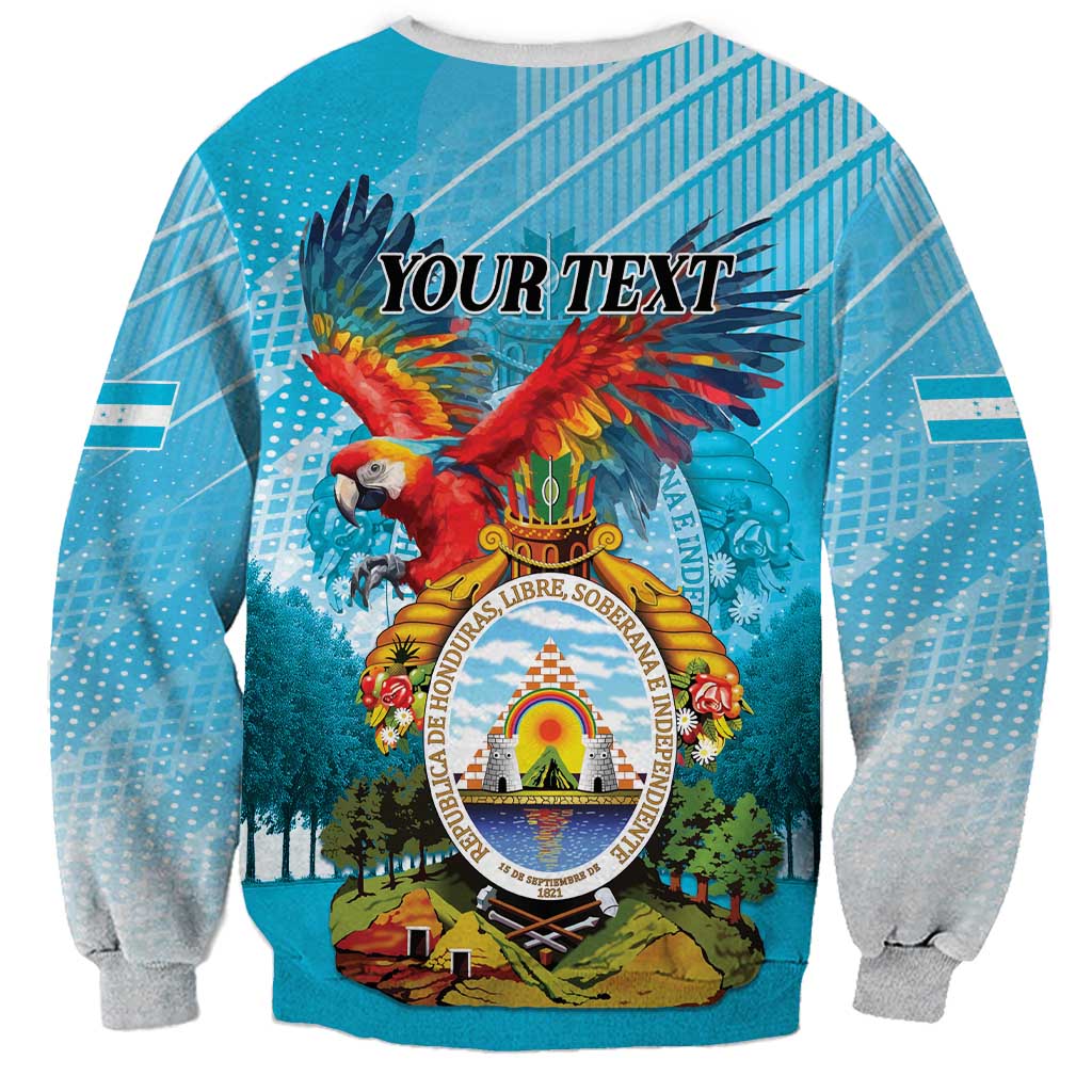 Personalized Honduras Independence Day 1821 Sweatshirt Libre Soberana e Independiente - Wonder Print Shop