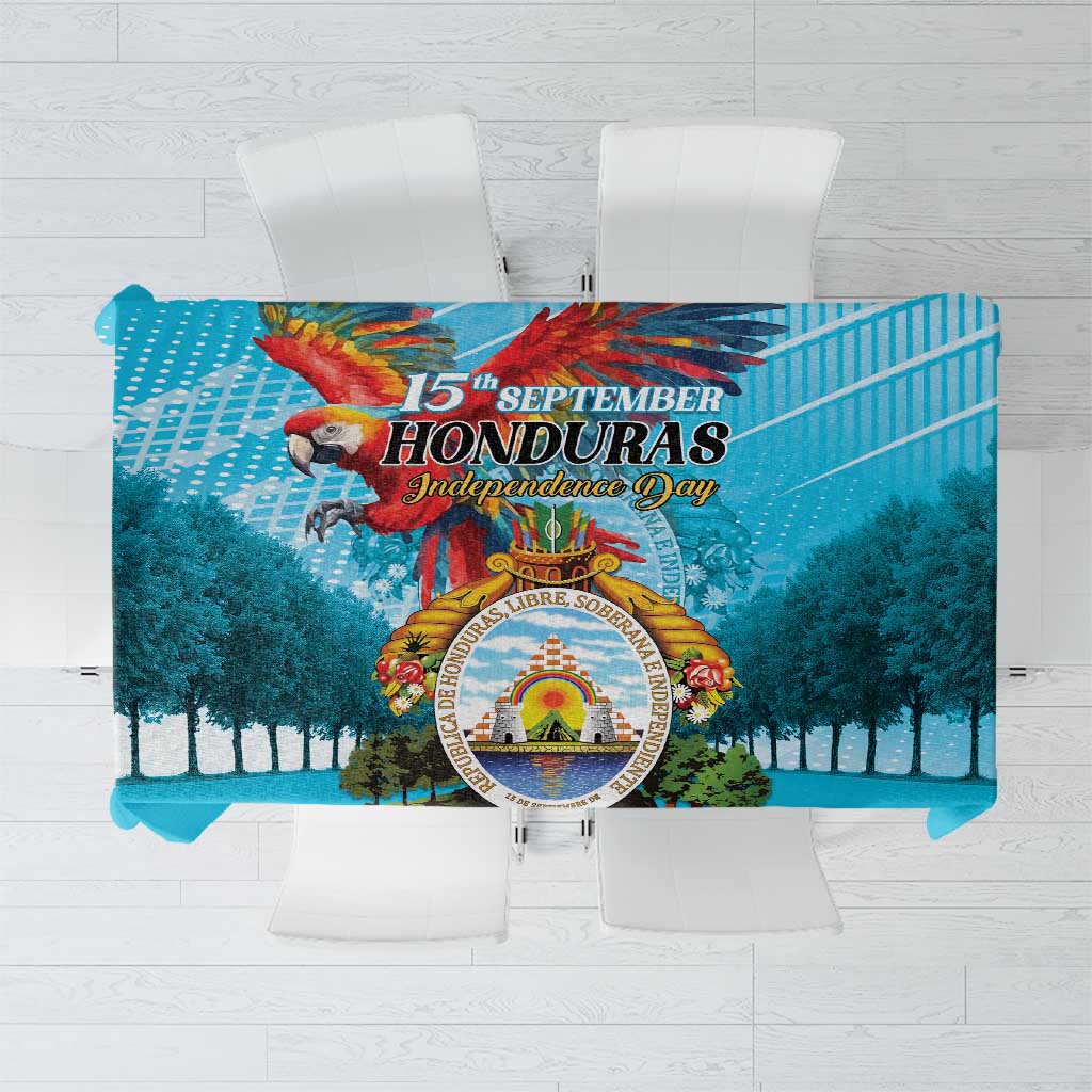 Honduras Independence Day 1821 Tablecloth Libre Soberana e Independiente - Wonder Print Shop