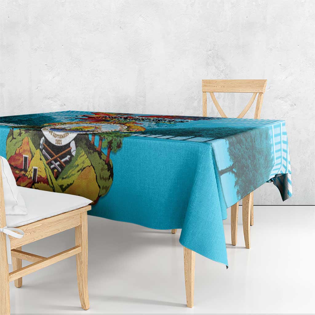 Honduras Independence Day 1821 Tablecloth Libre Soberana e Independiente - Wonder Print Shop