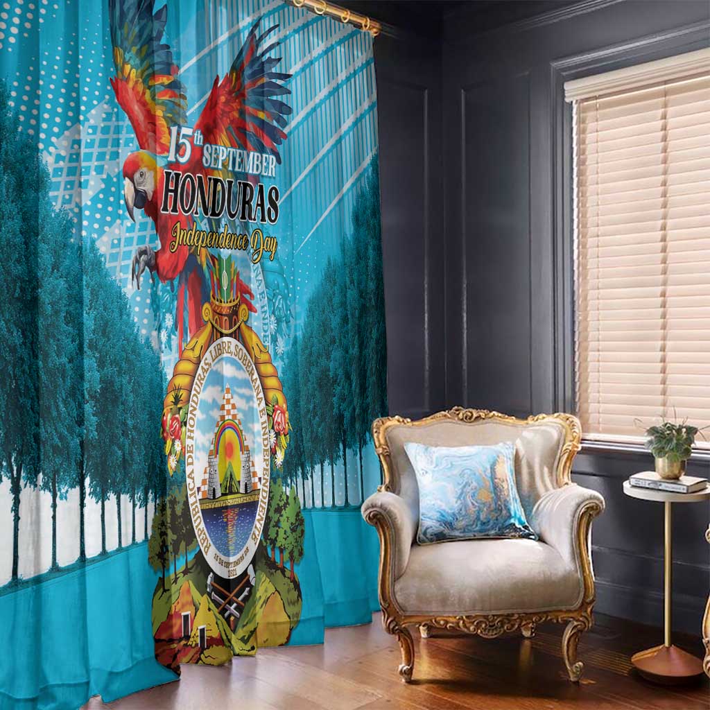 Honduras Independence Day 1821 Window Curtain Libre Soberana e Independiente - Wonder Print Shop