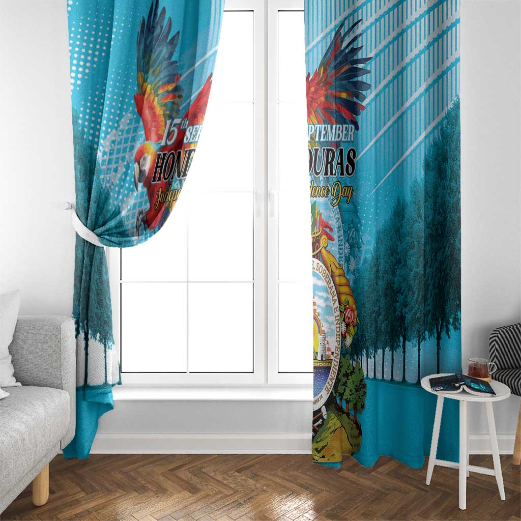 Honduras Independence Day 1821 Window Curtain Libre Soberana e Independiente - Wonder Print Shop