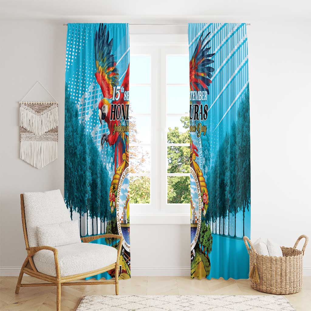 Honduras Independence Day 1821 Window Curtain Libre Soberana e Independiente - Wonder Print Shop