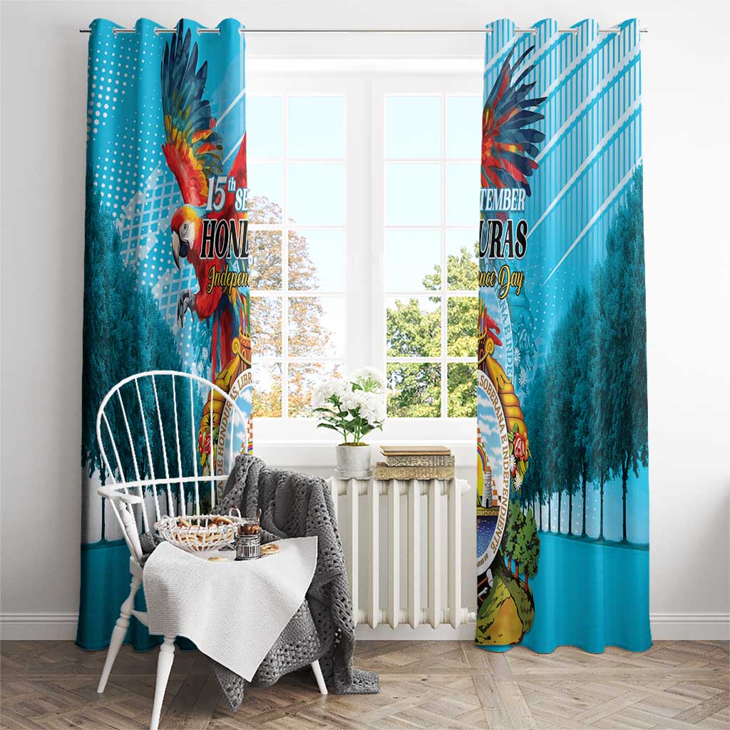 Honduras Independence Day 1821 Window Curtain Libre Soberana e Independiente - Wonder Print Shop