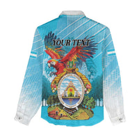 Personalized Honduras Independence Day 1821 Women Casual Shirt Libre Soberana e Independiente - Wonder Print Shop