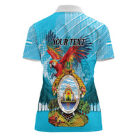 Personalized Honduras Independence Day 1821 Women Polo Shirt Libre Soberana e Independiente - Wonder Print Shop