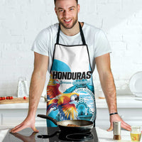 Honduras 1821 Apron Scarlet Macaw Sky Blue Color - Wonder Print Shop