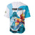 Personalized Honduras 1821 Baseball Jersey Scarlet Macaw Sky Blue Color - Wonder Print Shop