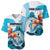 Personalized Honduras 1821 Baseball Jersey Scarlet Macaw Sky Blue Color - Wonder Print Shop