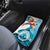 Honduras 1821 Car Mats Scarlet Macaw Sky Blue Color - Wonder Print Shop
