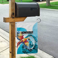 Honduras 1821 Garden Flag Scarlet Macaw Sky Blue Color - Wonder Print Shop