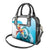 Honduras 1821 Shoulder Handbag Scarlet Macaw Sky Blue Color - Wonder Print Shop