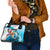 Honduras 1821 Shoulder Handbag Scarlet Macaw Sky Blue Color - Wonder Print Shop