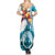 Personalized Honduras 1821 Summer Maxi Dress Scarlet Macaw Sky Blue Color - Wonder Print Shop