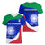 Italy Rugby Women V Neck T Shirt Forza Azzurri 2023 World Cup - Wonder Print Shop