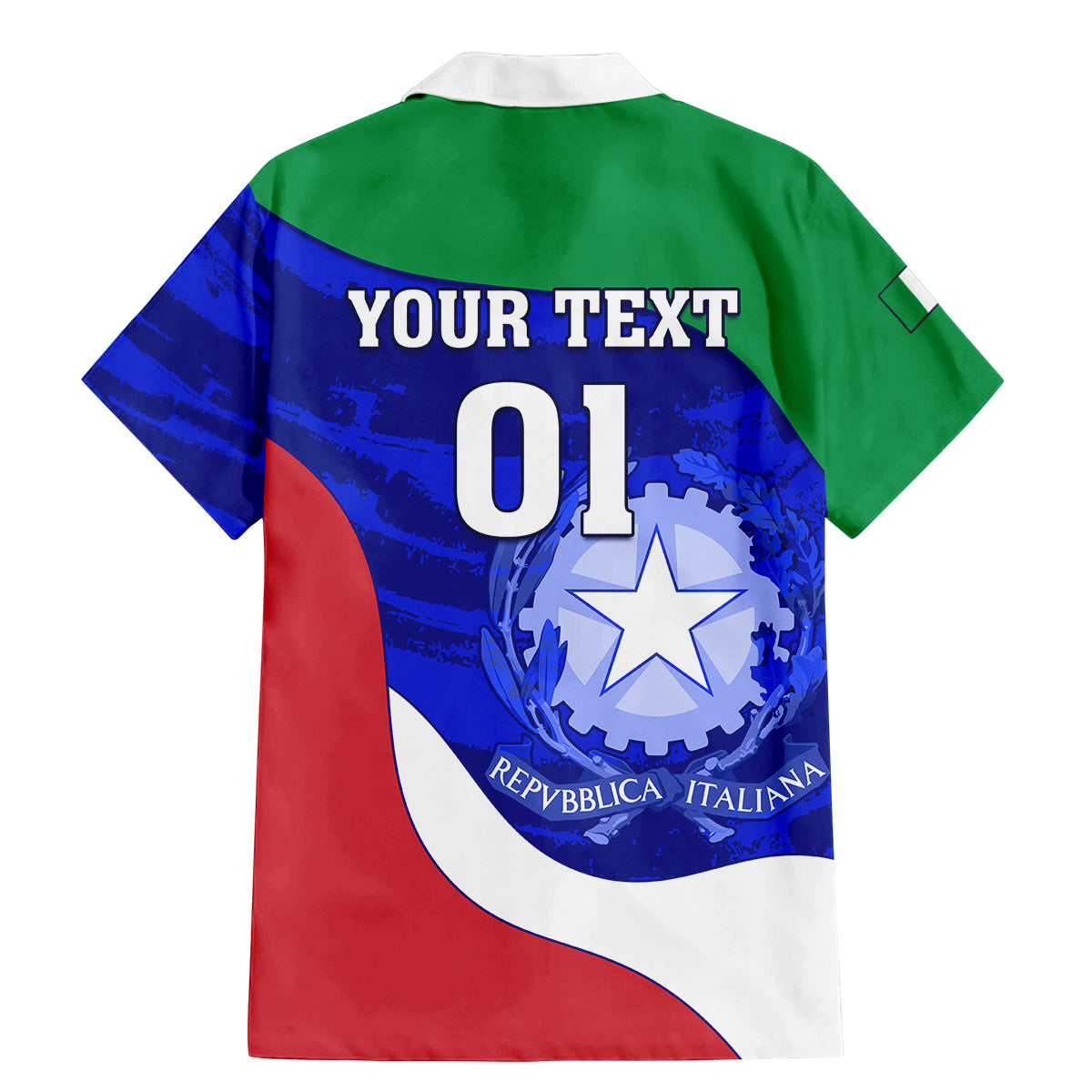 Custom Italy Rugby Family Matching Mermaid Dress and Hawaiian Shirt Forza Azzurri 2023 World Cup - Wonder Print Shop