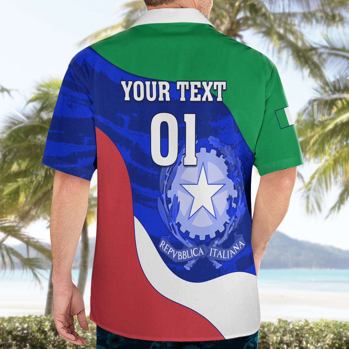 Custom Italy Rugby Hawaiian Shirt Forza Azzurri 2023 World Cup - Wonder Print Shop