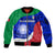 Custom Italy Rugby Sleeve Zip Bomber Jacket Forza Azzurri 2023 World Cup - Wonder Print Shop