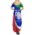 Custom Italy Rugby Summer Maxi Dress Forza Azzurri 2023 World Cup - Wonder Print Shop