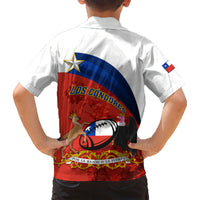 Chile Rugby Family Matching Short Sleeve Bodycon Dress and Hawaiian Shirt The Condors Go 2023 World Cup - Wonder Print Shop