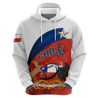 Chile Rugby Hoodie The Condors Go 2023 World Cup - Wonder Print Shop