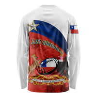 Chile Rugby Long Sleeve Shirt The Condors Go 2023 World Cup - Wonder Print Shop