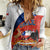 Chile Rugby Women Casual Shirt The Condors Go 2023 World Cup - Wonder Print Shop