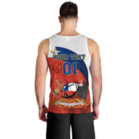 Custom Chile Rugby Men Tank Top The Condors Go 2023 World Cup - Wonder Print Shop