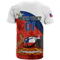 Custom Chile Rugby T Shirt The Condors Go 2023 World Cup - Wonder Print Shop