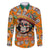 Personalised Day Of The Dead Family Matching Short Sleeve Bodycon Dress and Hawaiian Shirt Sugar Skull Dia de los Muertos - Wonder Print Shop