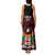 Fiji Rugby Family Matching Tank Maxi Dress and Hawaiian Shirt Flying Fijians Red Palm Tree Version - Wonder Print Shop