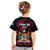 Fiji Rugby Kid T Shirt Flying Fijians Red Palm Tree Version - Wonder Print Shop