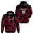 Custom Fiji Rugby Hoodie Flying Fijians Red Palm Tree Version - Wonder Print Shop