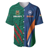 Custom Cricket India Vs Bangladesh Baseball Jersey Simple Style - Wonder Print Shop
