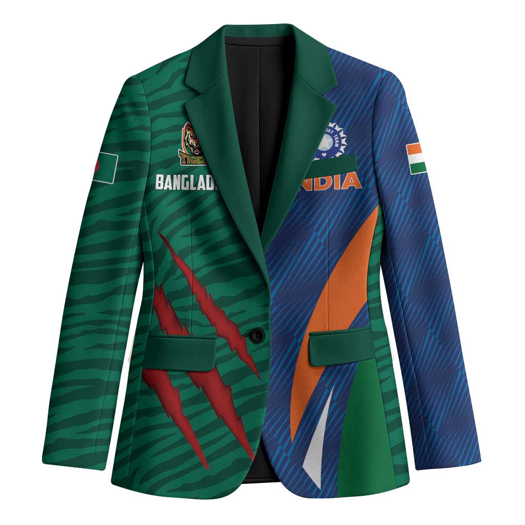 Custom Cricket India Vs Bangladesh Blazer Simple Style - Wonder Print Shop