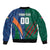 Custom Cricket India Vs Bangladesh Bomber Jacket Simple Style - Wonder Print Shop