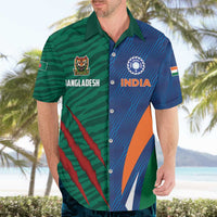 Custom Cricket India Vs Bangladesh Hawaiian Shirt Simple Style - Wonder Print Shop