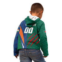 Custom Cricket India Vs Bangladesh Kid Hoodie Simple Style - Wonder Print Shop
