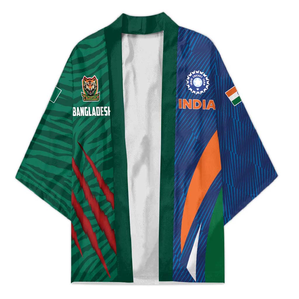 Custom Cricket India Vs Bangladesh Kimono Simple Style - Wonder Print Shop