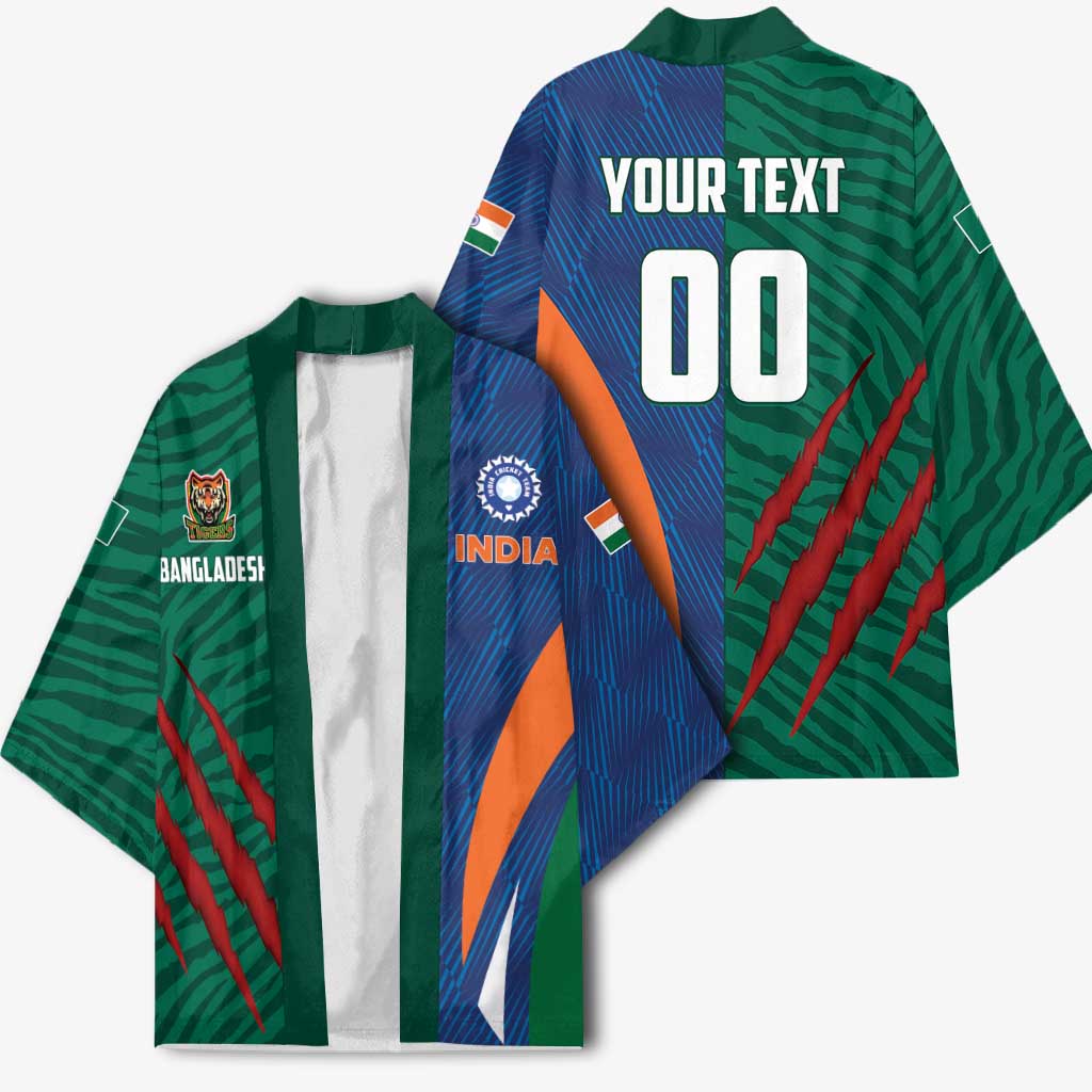 Custom Cricket India Vs Bangladesh Kimono Simple Style - Wonder Print Shop