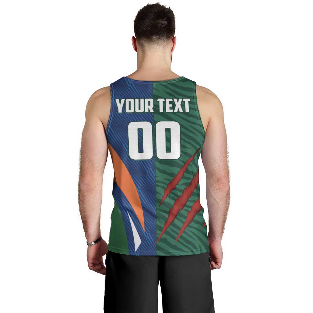 Custom Cricket India Vs Bangladesh Men Tank Top Simple Style - Wonder Print Shop