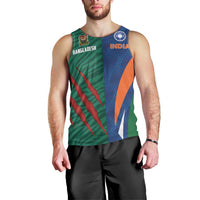 Custom Cricket India Vs Bangladesh Men Tank Top Simple Style - Wonder Print Shop