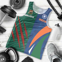 Custom Cricket India Vs Bangladesh Men Tank Top Simple Style - Wonder Print Shop