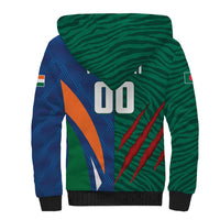 Custom Cricket India Vs Bangladesh Sherpa Hoodie Simple Style - Wonder Print Shop