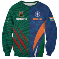 Custom Cricket India Vs Bangladesh Sweatshirt Simple Style - Wonder Print Shop